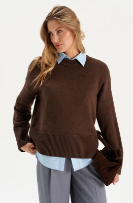 Джемпер RomGil РВ0275-ШЕ5 кофе 