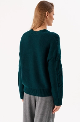 Жакет RomGil РВ0278-ШЕ5 морской зеленый  Жакет RomGil РВ0278-ШЕ5 морской зеленый