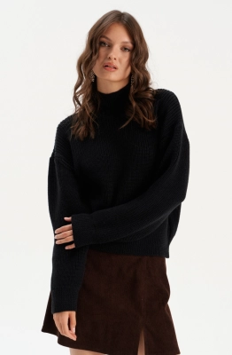 Джемпер RomGil РВ0295-ШЕ5 черный 