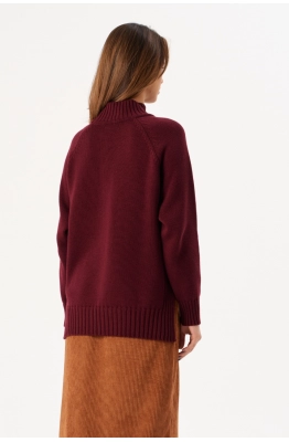 Джемпер RomGil РВ0298-ХЛ5 бордовый 