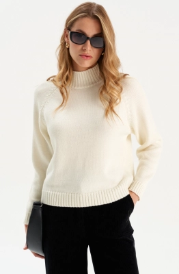 Джемпер RomGil РВ0303-ШЕ5 молочный 