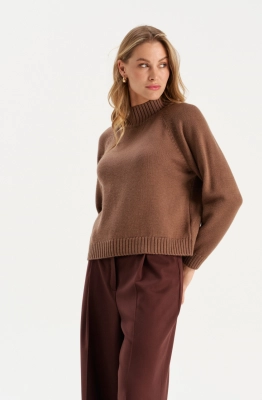 Джемпер RomGil РВ0303-ШЕ5 коричневый 