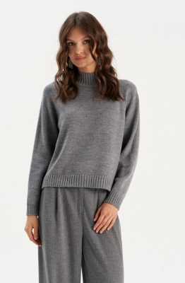 Джемпер RomGil РВ0303-ШЕ5 серый 