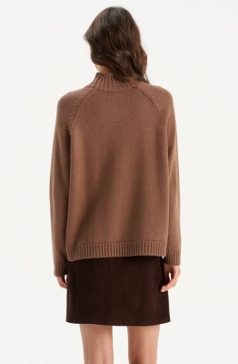 Джемпер RomGil РВ0304-ШЕ5 коричневый  Джемпер RomGil РВ0304-ШЕ5 коричневый
