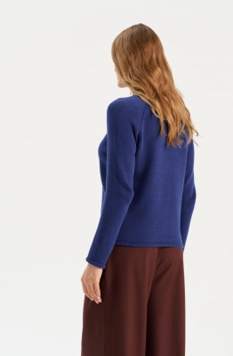 Джемпер RomGil РВ0306-ХЛ5 индиго  Джемпер RomGil РВ0306-ХЛ5 индиго