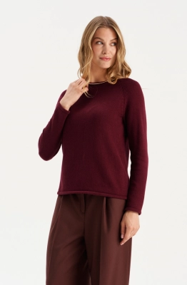 Джемпер RomGil РВ0306-ХЛ5 бордовый 