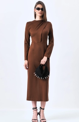 Платье MilMil 1220 корица  Платье MilMil 1220 корица