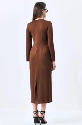 Платье MilMil 1220 корица  Платье MilMil 1220 корица
