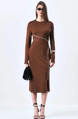 Платье MilMil 1222 корица  Платье MilMil 1222 корица