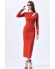 Платье MilMil 1224 красный Платье MilMil 1224 красный