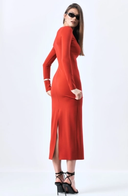 Платье MilMil 1224 красный  Платье MilMil 1224 красный