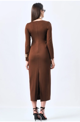 Платье MilMil 1225 корица 