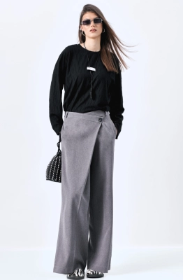 Брюки MilMil 1226 серый меланж  Брюки MilMil 1226 серый меланж