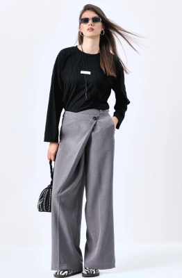 Брюки MilMil 1226 серый меланж  Брюки MilMil 1226 серый меланж