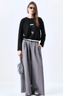 Брюки MilMil 1227 серый меланж  Брюки MilMil 1227 серый меланж