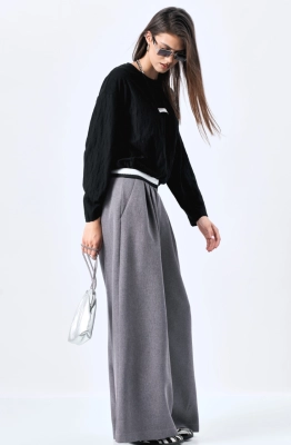 Брюки MilMil 1227 серый меланж  Брюки MilMil 1227 серый меланж