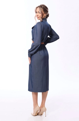 Платье Golden Valley 44201 синий  Платье Golden Valley 44201 синий