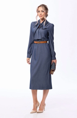 Платье Golden Valley 44201 синий  Платье Golden Valley 44201 синий