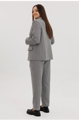 Костюм Фантазия Мод 5215 серый 