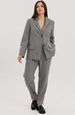 Костюм Фантазия Мод 5215 серый 