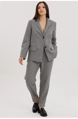 Костюм Фантазия Мод 5215 серый 
