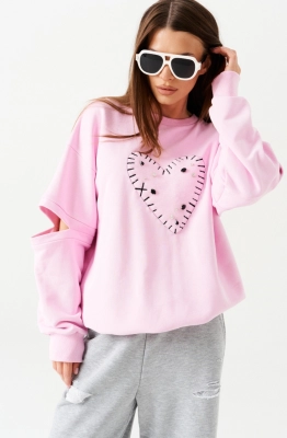 Свитшот ELLETTO LIFE 3888 розовый 