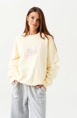 Свитшот ELLETTO LIFE 3895 желтый 