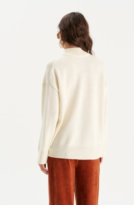 Джемпер RomGil РВ0279-ШЕ5 молочный  Джемпер RomGil РВ0279-ШЕ5 молочный