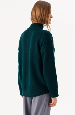 Джемпер RomGil РВ0279-ШЕ5 морской зеленый  Джемпер RomGil РВ0279-ШЕ5 морской зеленый