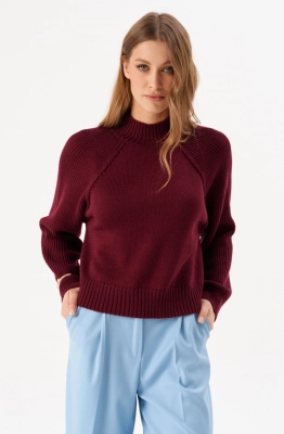 Джемпер RomGil РВ0281-ШЕ5 бордовый 