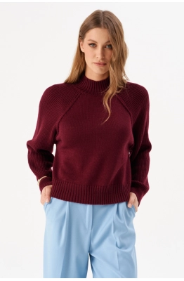 Джемпер RomGil РВ0281-ШЕ5 бордовый 