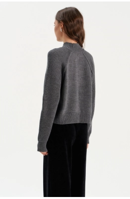 Джемпер RomGil РВ0281-ШЕ5 серый 
