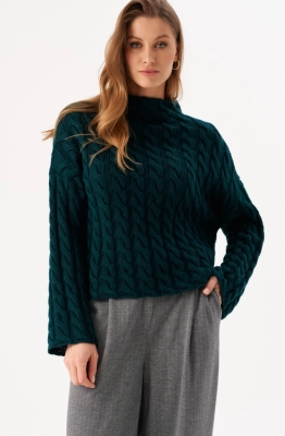 Джемпер RomGil РВ0283-ШЕ5 морской зеленый 