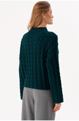 Джемпер RomGil РВ0283-ШЕ5 морской зеленый 