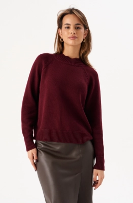 Джемпер RomGil РВ0287-ХЛ5 бордовый 