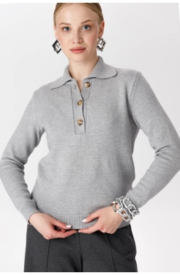Джемпер RomGil РВ0296-ВИ5 серый 