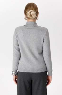 Джемпер RomGil РВ0296-ВИ5 серый 