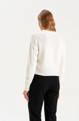 Джемпер RomGil РВ0301-ШЕ5 белый 