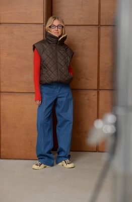 Жилет NUDE 0583  Жилет NUDE 0583