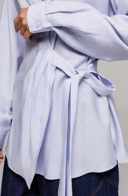 Блуза Buter 3133 голубой  Блуза Buter 3133 голубой