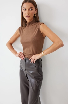 Джемпер Lyushe 4180 коричневый Джемпер Lyushe 4180 коричневый