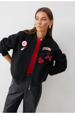 Жакет Lyushe 4186 черный  Жакет Lyushe 4186 черный