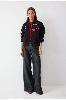 Жакет Lyushe 4186 черный  Жакет Lyushe 4186 черный