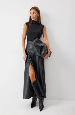 Юбка Lyushe 4187 черный  Юбка Lyushe 4187 черный