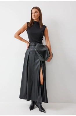 Юбка Lyushe 4187 черный  Юбка Lyushe 4187 черный