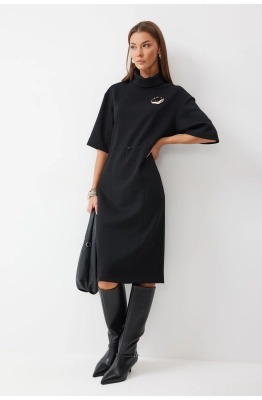 Платье Lyushe 4188 черный  Платье Lyushe 4188 черный