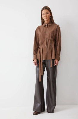 Блуза Lyushe 4190 коричневый 