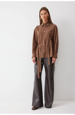 Блуза Lyushe 4190 коричневый  Блуза Lyushe 4190 коричневый
