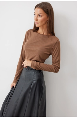 Джемпер Lyushe 4208 коричневый 