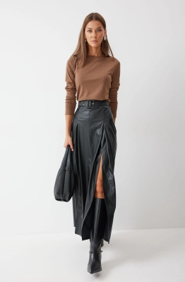 Джемпер Lyushe 4208 коричневый 